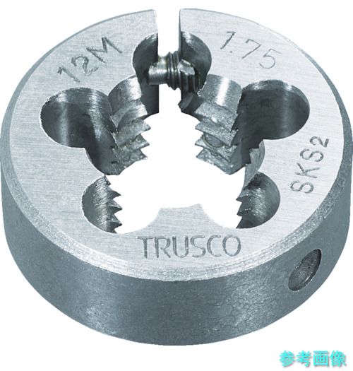 TRUSCO T75D-39X4.0 丸ダイス型 並目 75径 M39X4.0(SKS)