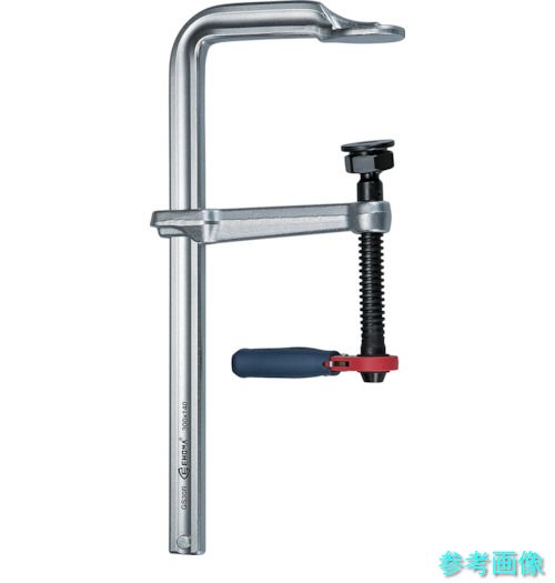 TRUSCO S30R12 ラチェットハンドル式L型クランプ 最大口開300mm×深さ120mm|イーキカイ 店