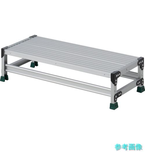 《人間宅送りとどける不可》 TRUSCO TSF-11025 進め方用踏台 1段 高さ0.25m 天板1000×400