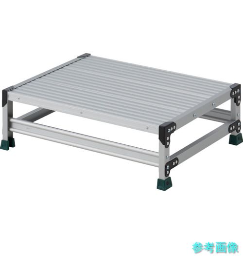 《人間宅送りとどける不可》 TRUSCO TSF-18625 進め方用踏台 1段 高さ0.25m 天板800×600