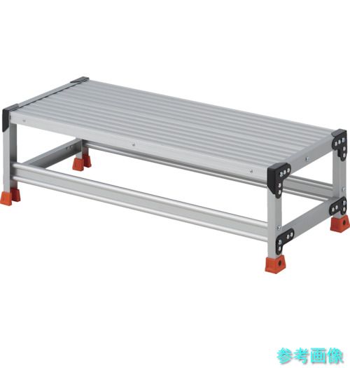 《人間宅送りとどける不可》 TRUSCO TSF-1103 進め方用踏台 1段 高さ0.3m 天板1000×400