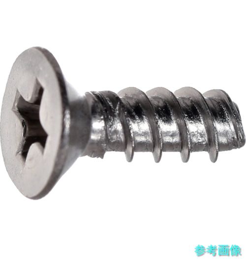 (TRUSCO) S061-0306 皿頭低トルクねじ SUSXM7 P手合い M3×6 1900本入 (ステンレス鋼) ヘキサゴンパック 【1缶(1900本)】