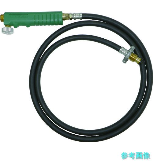 TRUSCO TB-H2MB プロパンバーナー用ホース 2M バルブ付