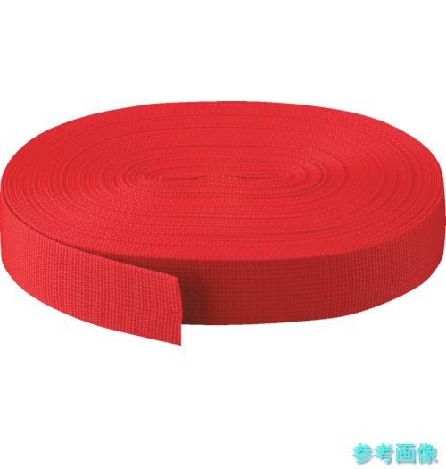 TRUSCO PPB-5050 PP三尺帯幅50mmX長さ50m 赤