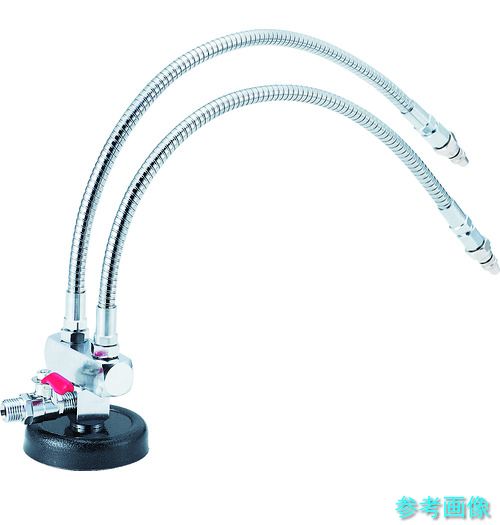 TRUSCO TMC-2-R400 マグネットクーラント 2軸用セット ノズル400mm