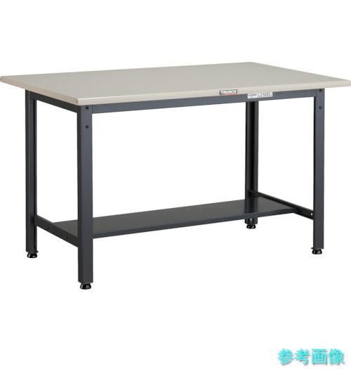 製造会社直送(北海道・沖縄・離島は除く) (TRUSCO) AEWS-1260 中掛け目やり方台(500kg)AEW型 1200X600XH740 基本原理手合い 暗然たる薄墨色色