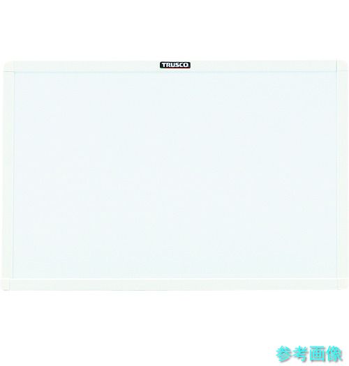 TRUSCO WGH-142S-W スチール写真製白いことゲーム盤 白 300X450