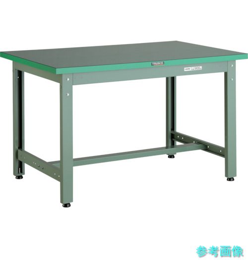 製造会社直送(北海道・沖縄・離島は除く) (TRUSCO) GWP-0960E2 中掛け目やり方台(800kg)GW型 900X600XH742 ビニール引っ敷き張り 緑であること色