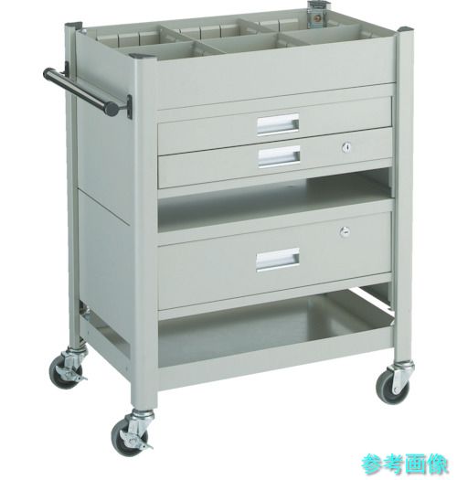 TRUSCO TCW-81BDE コンビネーションワゴン 643X427 引出・仕切板付|イーキカイ 店
