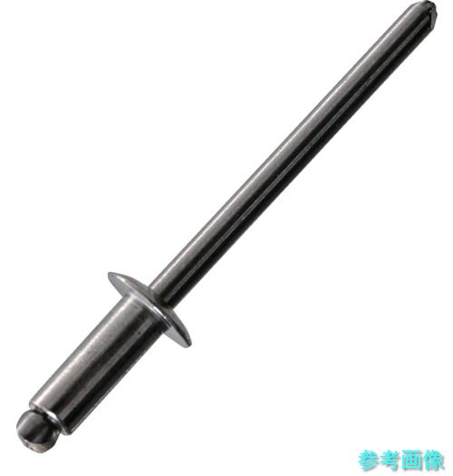 TRUSCO SS-53C ブラインドリベット(SUS/SUS) 5-3 (500本入) 【1箱(500本)】
