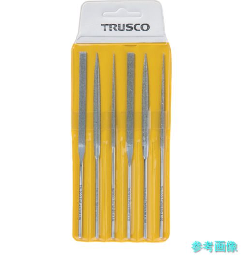 TRUSCO TNFS1 ダイヤモンドニードルヤスリ 平・半丸・丸 6本組セット 【1Ｓ(6本)】 19,224円