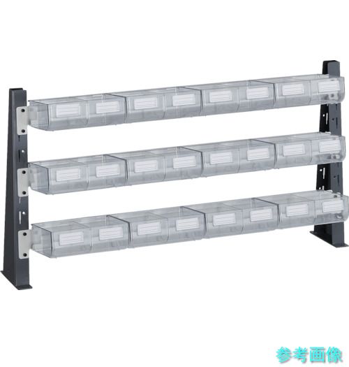 TRUSCO UPR-ML1803L UPR型ライトビンラック卓上用 B-PX12個