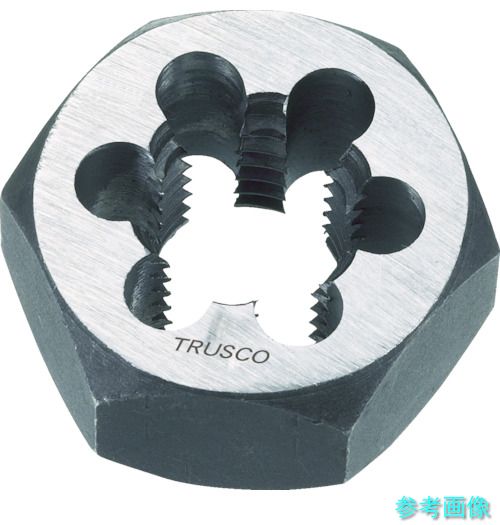 TRUSCO TD6-3/4PT14 六角サラエナットダイス PT3/4-14