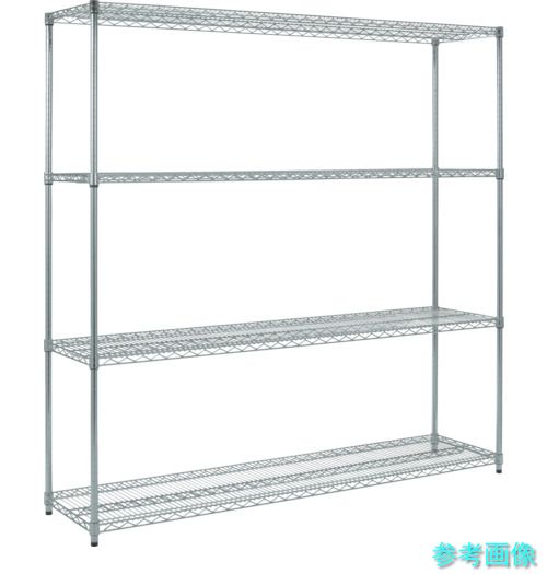 TRUSCO TSM-6234 ステンレス鋼製メッシュ仕合わせ H1838XW605XD305 4段