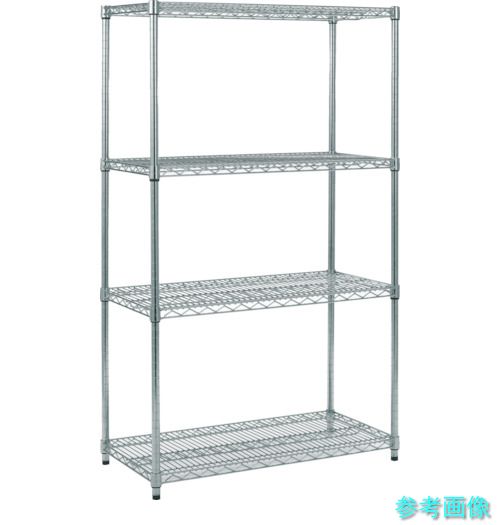 TRUSCO TSM-5234 ステンレス鋼製メッシュ仕合わせ H1533XW605XD305 4段