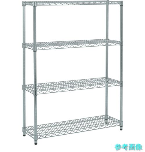 TRUSCO TSM-4234 ステンレス鋼製メッシュ仕合わせ H1228XW605XD305 4段