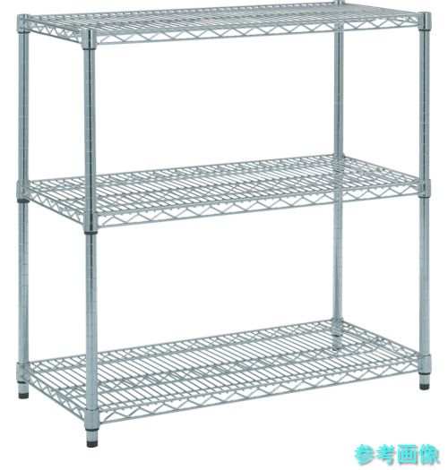 TRUSCO TSM-3363 ステンレス鋼製メッシュ仕合わせ H923XW905XD609 3段