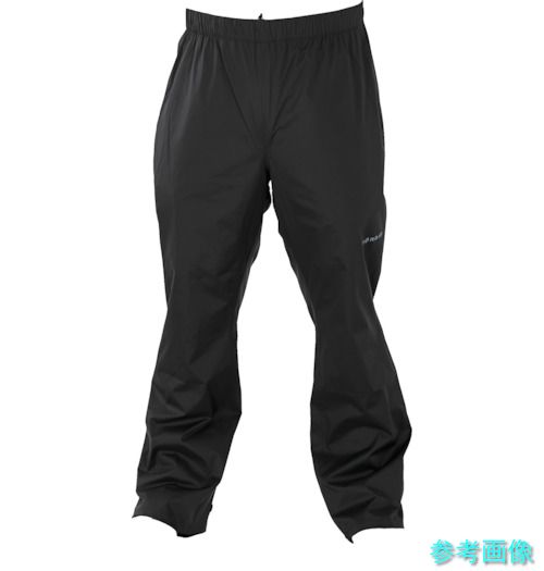 TRUSCO TRESP3L-BK 高耐候・軽さストレッチレインパンツ 黒いこと 3L