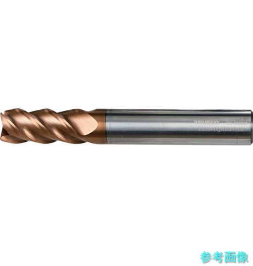 TRUSCO TS50-TQHES4100 超硬不釣り合い取りわける不釣り合いリードスクエアエンドミル(4枚刃)10.0