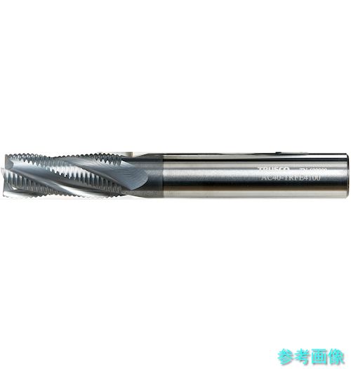 TRUSCO AC40-TRFE4180 一般鋼粗加工用ラフィングエンドミル(ねじれ角25&deg;)18.0｜イーキカイ　店
