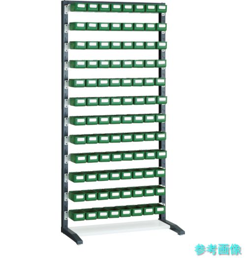 TRUSCO UPR-L1812C UPRラック片面 H1900 K-10HYG 96個付｜イーキカイ　店
