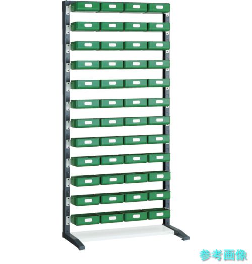 TRUSCO UPR-L1812D UPRラック片面 H1900 K-20HYG 48個付｜イーキカイ　店