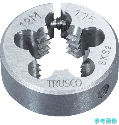 (TRUSCO) T75D-42X1.5 丸ダイス型 所せまい 75径 M42X1.5(SKS)