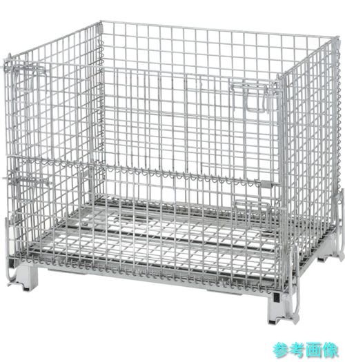 メーカー直送(北海道・沖縄・離島は除く) (TRUSCO) TNK-B5A ネットパレット段積金具付 1000X800X850 1500kg