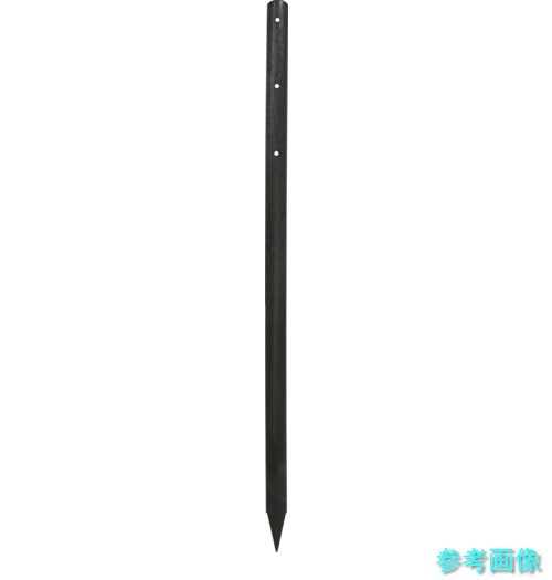 メーカー直送 (TRUSCO) TMK6015A-30TOKU 耐候性樹脂丸杭 Φ60×1500 穴あり 30本入 【1束(30本)】