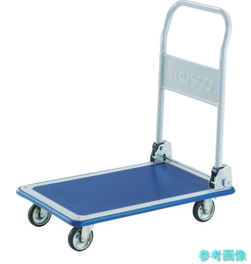 《人間宅送りとどける不可》 TRUSCO 301N 押し付ける製手押し車 ドンキーカート 折りたたみ式915×615