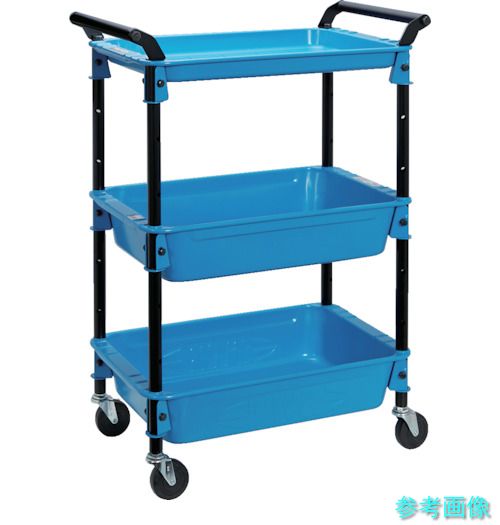 TRUSCO TWR-2-SB ツールワゴンロイヤル654×361×887深2浅1 天の原