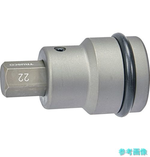 TRUSCO T8-22AHH インパクト用ヘキサゴンソケット差替式ソケット・ビット 差込角25.4mm 対辺22mm