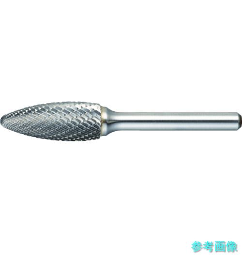 TRUSCO 結核症51C160S 超硬赤ちょうちん 楕円面型 Φ16X刃長37X軸6 シングル撥ねのける