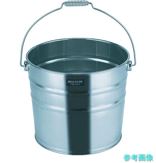 TRUSCO T-MNM-18A ステンレス鋼井戸釣瓶 18L 300ΦXH345 受け取り人付