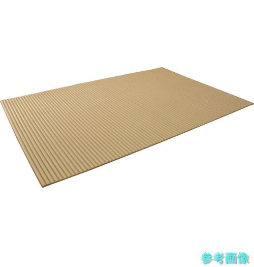 《個人宅配送不可》 TRUSCO TNC-1218BE ジャバラマット 1200X1800mm ベージュ|イーキカイ 店