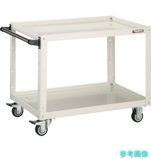 TRUSCO EGW-672U-W 物の具手押し車 鷲手押し車 750X500XH600 ウレタン拷問台 白いこと