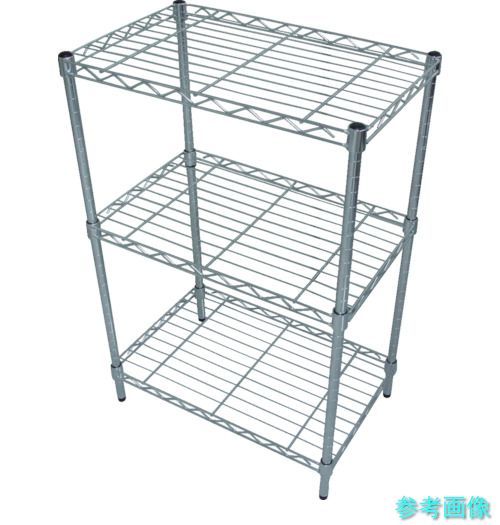 TRUSCO TSM19-3234 ステンレス鋼製メッシュ仕合わせ 550X350XH830 4段