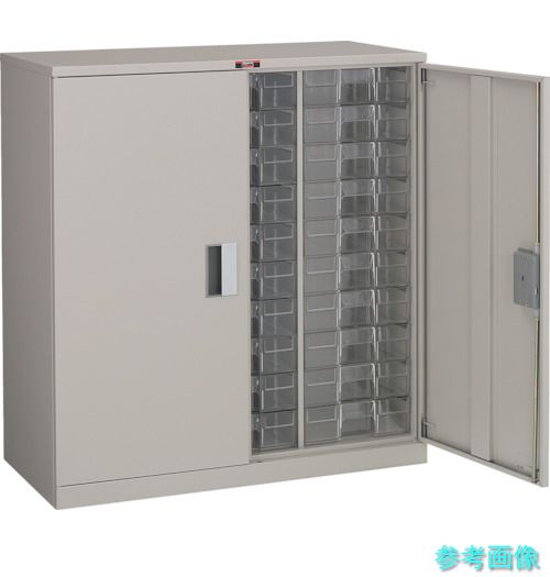 製造業者直送(北海道・沖縄・離島は除く) (TRUSCO) A3C10D 商品目録入れもの 両開 深型3列10段 825X395XH880