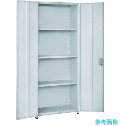 メーカー直送(沖縄・離島は除く) (TRUSCO) TLA63L-25DH 軽中量棚150型 両開扉付棚900×600×H1800 5段
