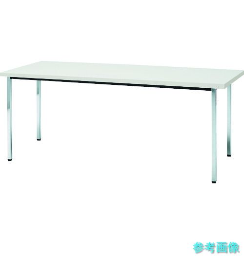 製造業者直送(北海道・沖縄・離島は除く) (TRUSCO) TD1275-W 話し合い用時刻表 1200X750XH700 角脚 下棚絶無 白いこと