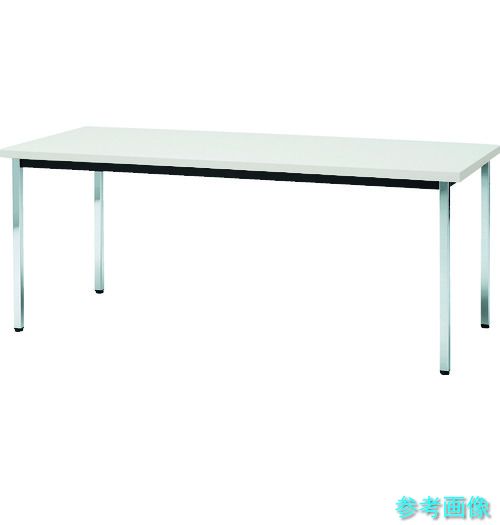 製造会社直送(北海道・沖縄・離島は除く) (TRUSCO) TD1590-W 話し合い用早見表 1500X900XH700 角脚 下棚皆無 白いこと