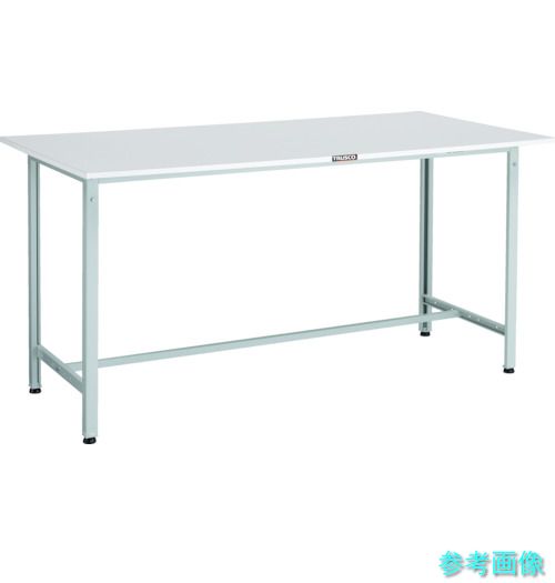 メーカー直送(北海道・沖縄・離島は除く) (TRUSCO) HRAE-1860 W 軽荷重立作業台(300kg)HAE型 1800X600XH900 基本タイプ ホワイト色