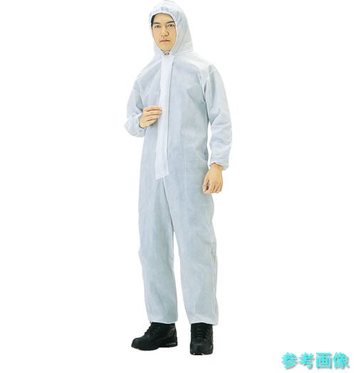 《個人宅配送不可》 TRUSCO TPC-3L-40 まとめ買い 不織布使い捨て保護服3L (40着入) 【1箱(40着)】