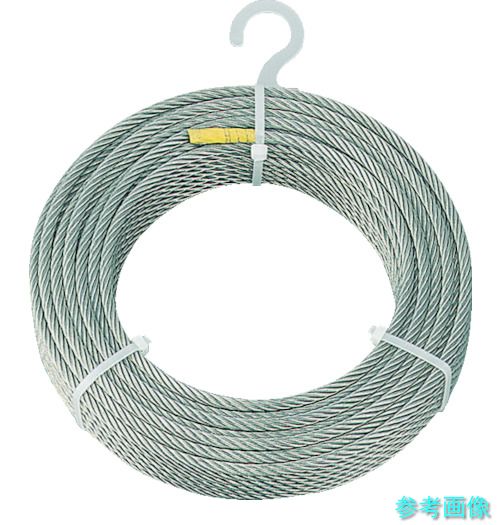 TRUSCO CWS-4S50 ステンレスワイヤロープ Φ4.0mmX50m