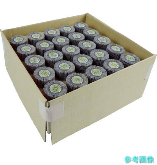 TRUSCO UF3025-60-50P まとめ買い 下げ翼箔外径30×25×軸径6 60＃ 50個入 【1箱(50個)】