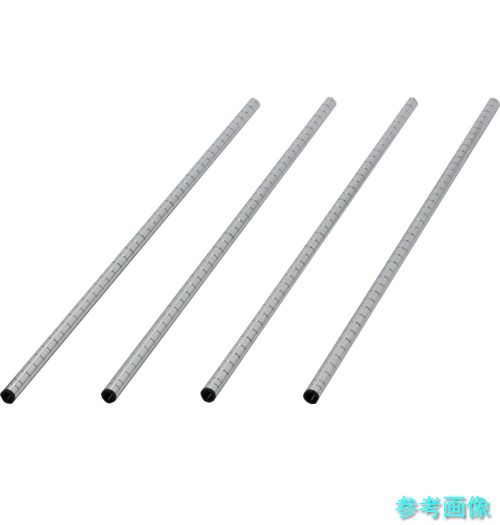 TRUSCO PEW-12H-M16SET スチール製ワゴン用支柱 ツールワゴン フェニックスワゴン用 H1200用 4本入 【1組(4本)】