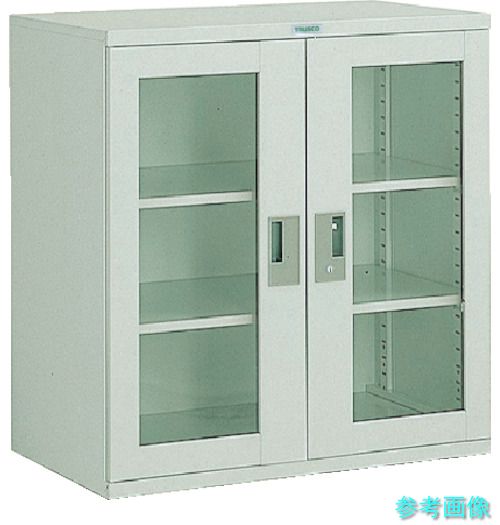 《個人宅配送不可》 TRUSCO T302-L コンテナラックケース バンラックケース L型 両開き扉 844X490XH880