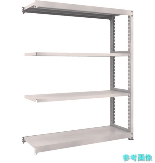 TRUSCO M3-6554B スチールラック M3型中量棚 1500×471×H1800 4段 連結 ネオグレー|イーキカイ 店