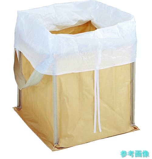 《個人宅配送不可》 TRUSCO RJ-301 回収袋 自立型タイプ 450L 白カバー付 5,538円