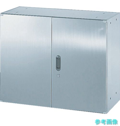 製造会社直送(北海道・沖縄・離島は除く) (TRUSCO) STH5-7 ステンレス鋼庫入れ庫(D500)両開 900XH720